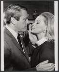 Kevin McCarthy and Dina Merrill in the pre-Broadway tryout of the stage production A Warm Body