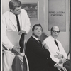 Gary Pillar, Bob Cummings and Bernie West in the stage production The Wayward Stork