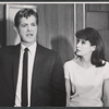 Bob Cummings and Lois Nettleton in the stage production The Wayward Stork