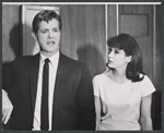 Bob Cummings and Lois Nettleton in the stage production The Wayward Stork