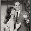 Lois Nettleton and Bob Cummings in the stage production The Wayward Stork