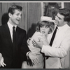 Bob Cummings, Arlene Golonka and Gary Pillar in the stage production The Wayward Stork