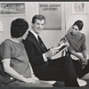 Bob Cummings [center] and unidentified others in the stage production The Wayward Stork