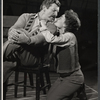 Robert Preston and Kathleen Widdoes in rehearsal for the stage production We Take the Town