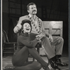 Carmen Alvarez and Robert Preston in rehearsal for the stage production We Take the Town
