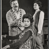 Robert Preston, Carmen Alvarez and Kathleen Widdoes in rehearsal for the stage production We Take the Town