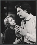 Dolores Sutton and James Naughton in the stage production The Web and the Rock