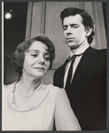 Dolores Sutton and James Naughton in the stage production The Web and the Rock
