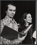 David Clennon and Andrea Marcovicci in the stage production Welcome to Andromeda and Variety Obit