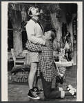 Gabriel Dell and Jane Sanford in the stage production Where Do We Go From Here?