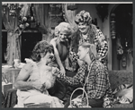 Gabriel Dell, Jake Dengel, Jane Sanford and Kenneth McMillan in the stage production Where Do We Go From Here?
