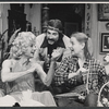 Jake Dengel, Gabriel Dell and Jane Sanford in the stage production Where Do We Go From Here?