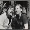 Gabriel Dell and Jane Sanford in the stage production Where Do We Go From Here?