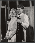 Joyce Bulifant and Dennis Cooney in the stage production Whisper to Me