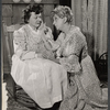Ruth White and Dorothy Sands in the stage production Whisper to Me