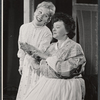 Joyce Bulifant and Ruth White in the stage production Whisper to Me