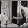 Dorothy Sands and unidentified in the stage production Whisper to Me
