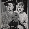 Mary Finney and Dorothy Sands in the stage production Whisper to Me