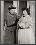 Mary Finney and Ruth White in the stage production Whisper to Me