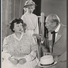 Ruth White, Joyce Bulifant and unidentified actor in the stage production Whisper to Me