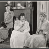 Mary Finney, Ruth White and Dorothy Sands in the stage production Whisper to Me