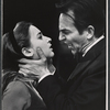 Maria Tucci and Paul Stevens in the stage production The White Devil