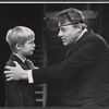 Robert Burr [right] and unidentified [left] in the stage production The White Devil