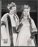 Ramon Bieri and Salome Jens in the stage production The Winter's Tale