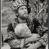 Mitchell Ryan and unidentified in the stage production The Winter's Tale