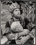 Mitchell Ryan and unidentified in the stage production The Winter's Tale