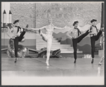 Gretchen Wyler [center] and unidentified others in the stage production Wonder World