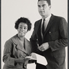 Vinie Burrows and Earle Hyman in rehearsal for the stage production The Worlds of Shakespeare
