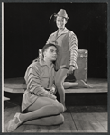 Earle Hyman and Vinie Burrows in the stage production The Worlds of Shakespeare