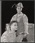 Earle Hyman and Vinie Burrows in the stage production The Worlds of Shakespeare