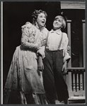 Carmen Mathews and Steve Sanders in the stage production of The Yearling