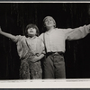 Peter Falzone and Steve Sanders in the stage production of The Yearling