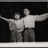 Peter Falzone and Steve Sanders in the stage production The Yearling