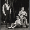Robert Goss, Steve Sanders and David Wayne in the stage production of The Yearling