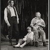 Robert Goss, Steve Sanders and David Wayne in the stage production The Yearling