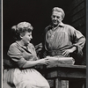 Dolores Wilson and David Wayne in the stage production of The Yearling