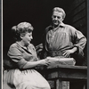 Dolores Wilson and David Wayne in the stage production The Yearling
