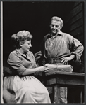 Dolores Wilson and David Wayne in the stage production of The Yearling