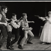 Barbara Woodell and unidentified others in the stage production The Young Abe Lincoln