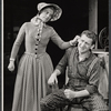 Joan Kibrig and Tom Noel in the stage production The Young Abe Lincoln