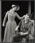 Joan Kibrig and Tom Noel in the stage production The Young Abe Lincoln