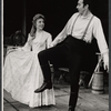 Barbara Woodell and Ralston Hill in the stage production The Young Abe Lincoln