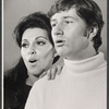 Gary Krawford and unidentified in rehearsal for the 1968 tour of the stage production Zorba