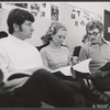 Gary Krawford, Barbara Baxley and John Raitt in rehearsal for the 1968 tour of the stage production Zorba