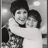 Chita Rivera [left] and unidentified in rehearsal for the 1968 tour of the stage production Zorba