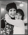 Chita Rivera [left] and unidentified in rehearsal for the 1968 tour of the stage production Zorba